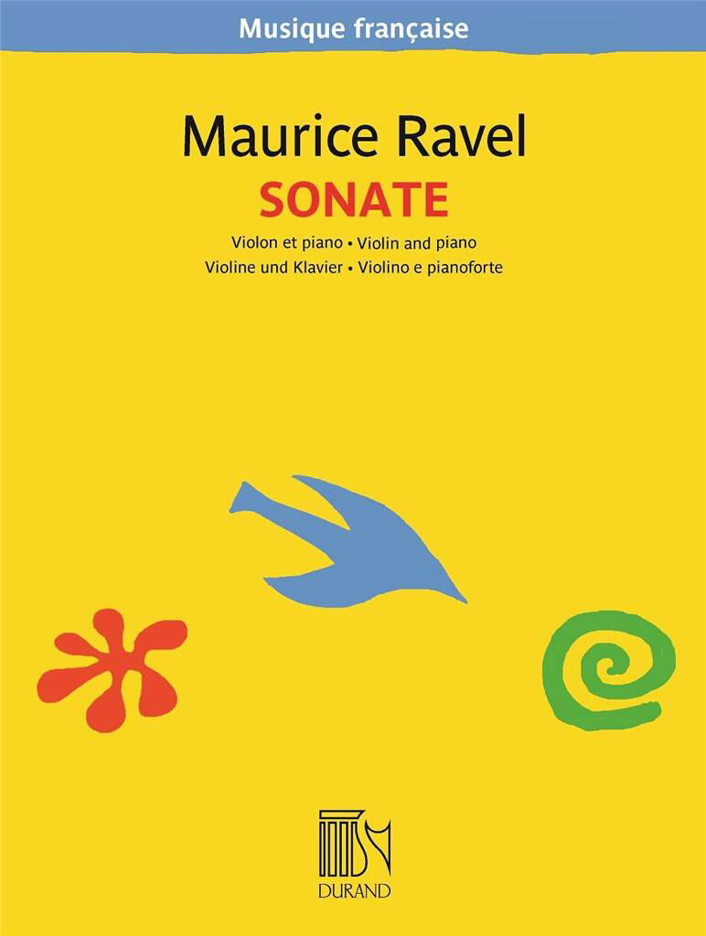 DURAND RAVEL MAURICE - SONATE POUR VIOLON ET PIANO