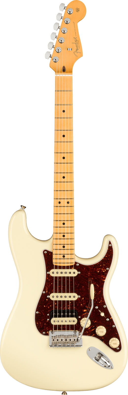 FENDER AMERICAN PROFESSIONAL II STRATOCASTER HSS MN, OLYMPIC WHITE