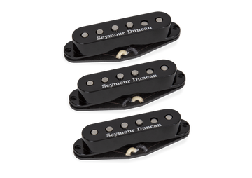 Scooped Stratocaster Kit Capots Noirs