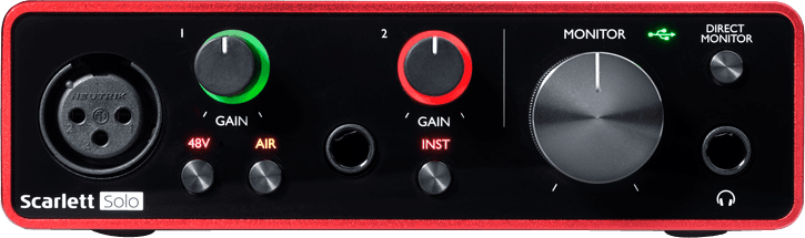 Focusrite Scarlett Solo 3rd Gen - Interfaces audio USB | Woodbrass