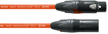 Câble Micro XLR 5 M Orange