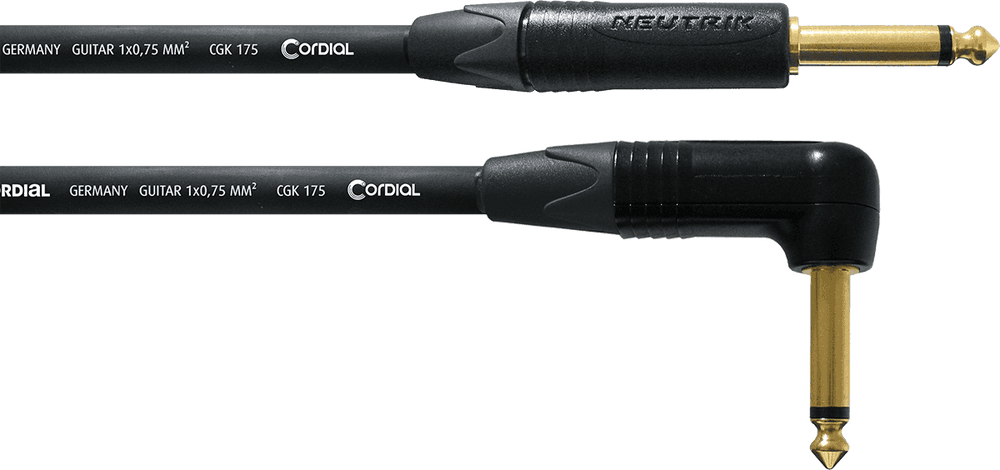 Cable Guitare Jack  Droit -coud 6 M