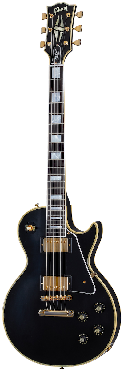 Gibson Custom Les Paul Custom 1968 Reissue Ultra Light Aged Ebony CSHR