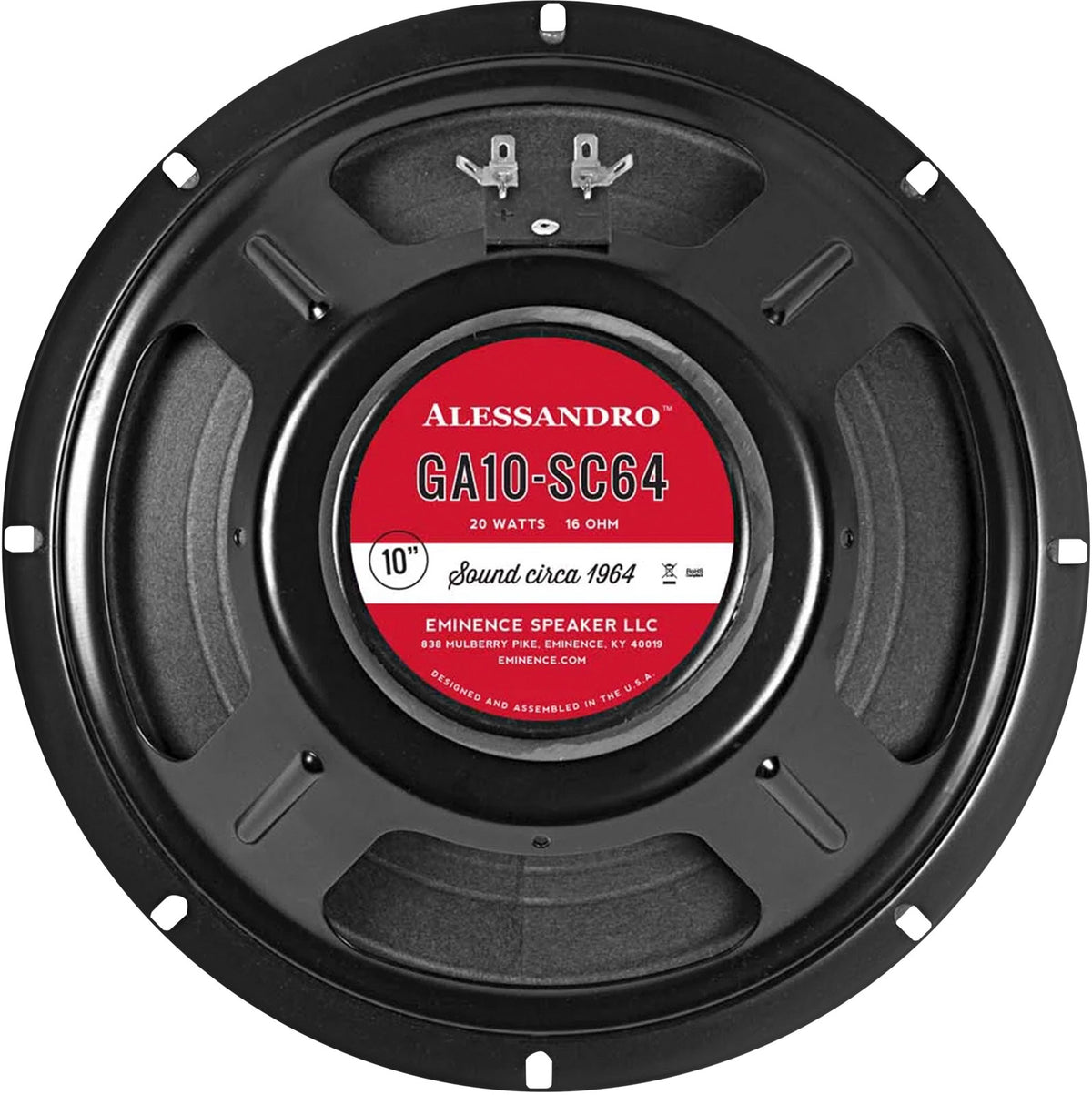 Eminence Signature GA10-SC64-16 10" George Alessandro
