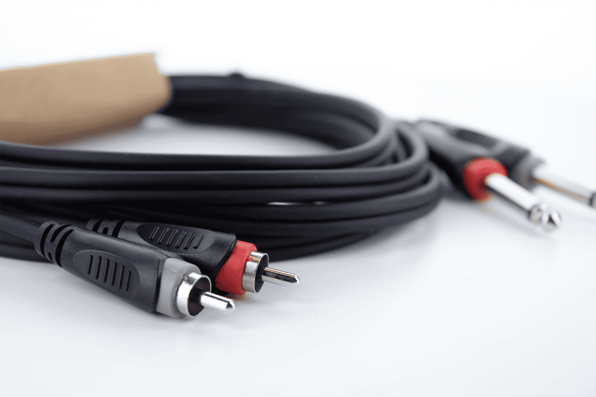Câble Audio Double Jack Mono - RCA 3 M