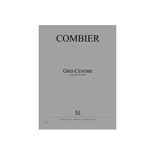 Jobert Combier - Gris Cendre- Grand Orchestre