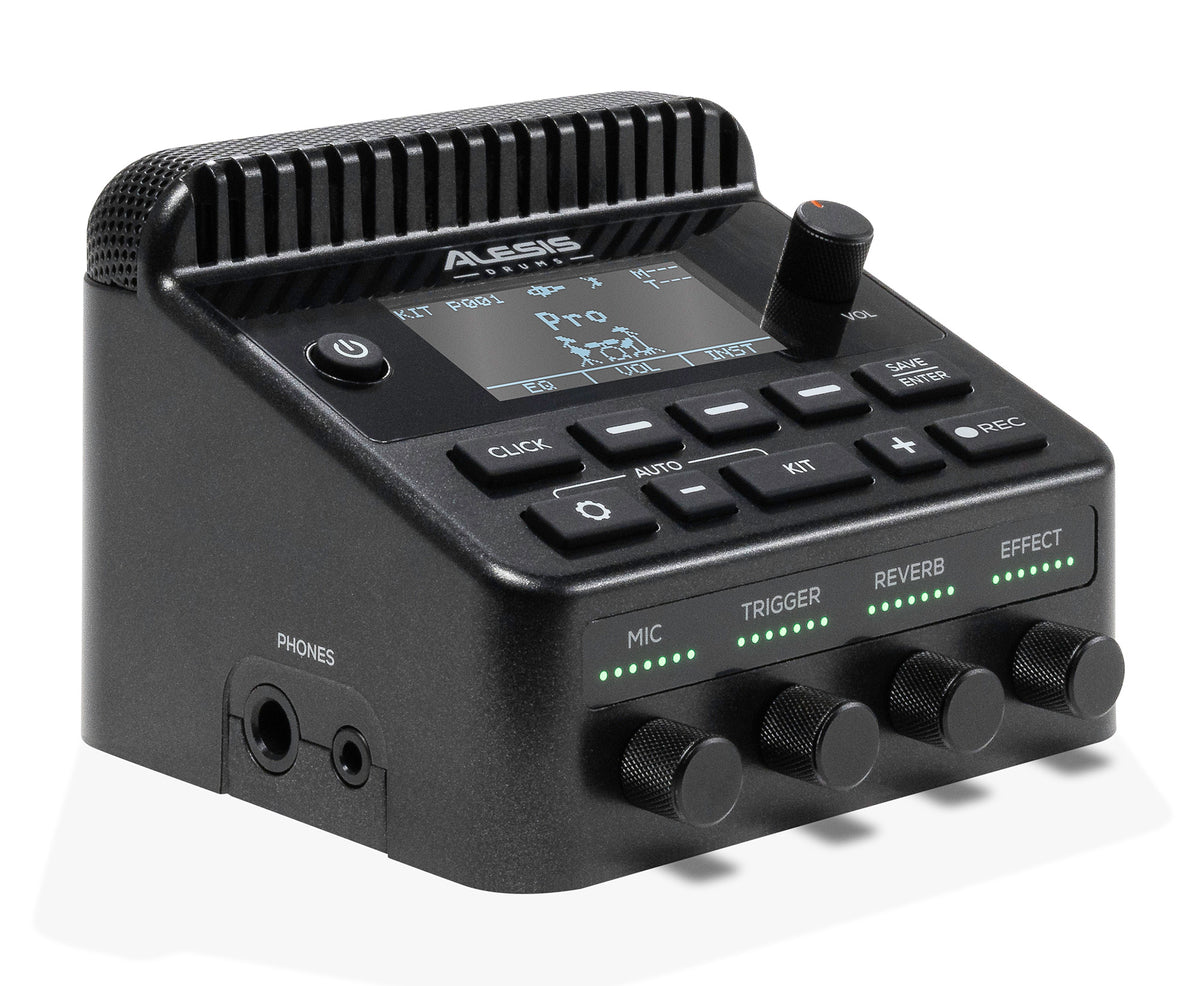 Alesis Module d'enregistrement et streaming tout-en-un pour batterie acoustique, USB-C