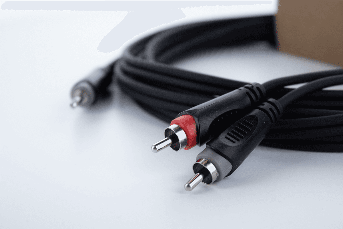 Câble Y Bretelle Mini-jack Stéréo / 2 RCA 5 M