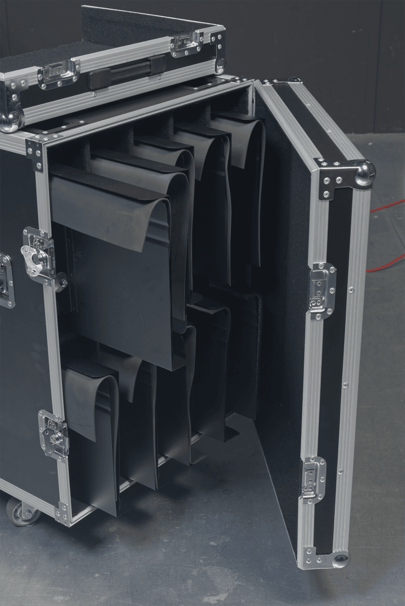 Flightcase Pour 20 Pupitres D'orchestre Pliants