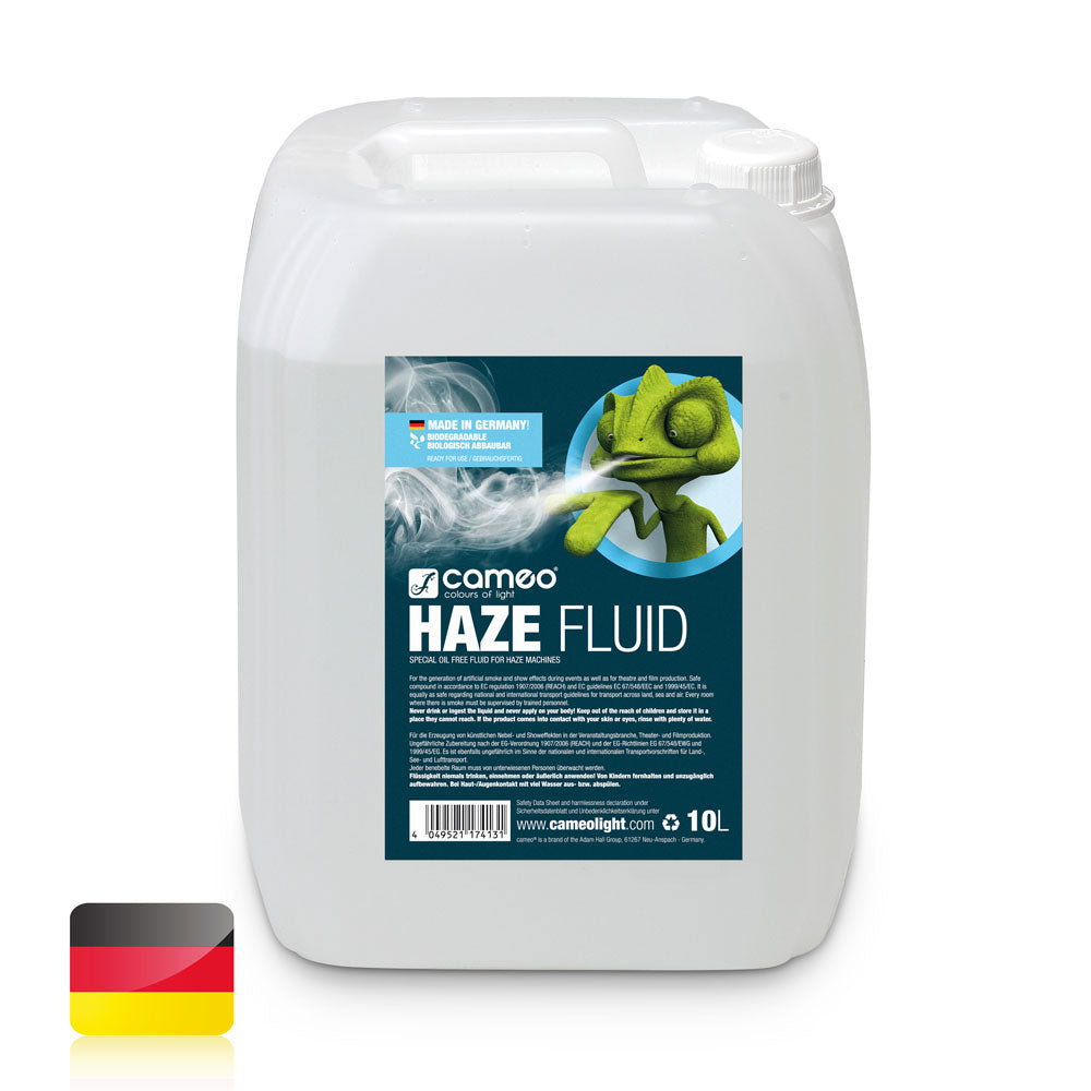 Cameo Haze Fluid 10L - Liquide Pour Effet De Brouillard