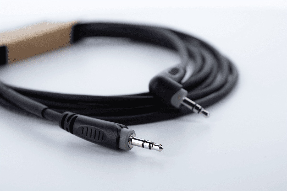 Câble Audio Stéréo Mini-jack Droit /Coudé 50 CM