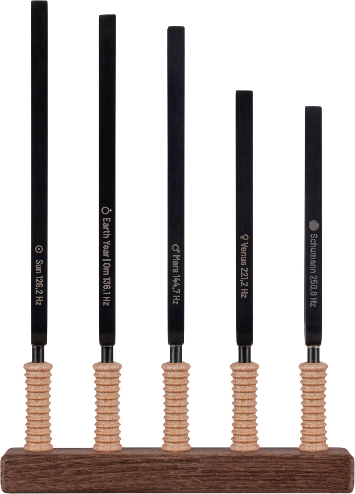 Schlagwerk STF-PL5 - Set de 5 diapasons accordés gamme Planetary Essential