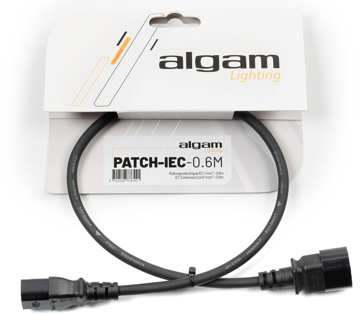 Algam Lighting Rallonge d'alimentation IEC - 60 CM
