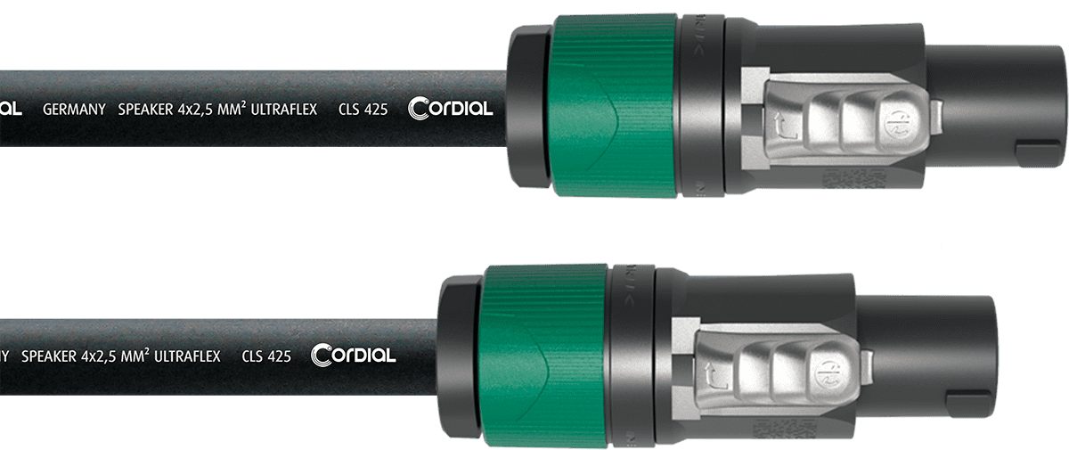 Cordial Câble H.P. Speakon 4 Points 10 M