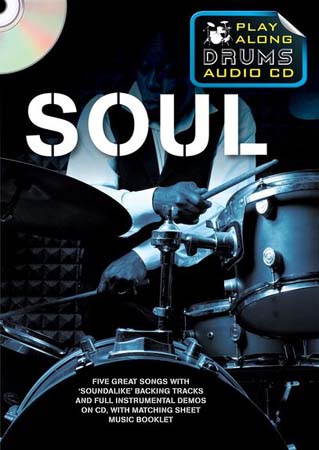 Wise Publications SOUL PLAY ALONG DRUMS AUDIO + CD - DRUMS