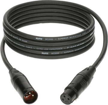 M2 Mic Cable Noir 10M