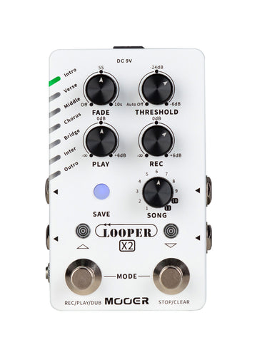 Stereo Looper X2 Blanc