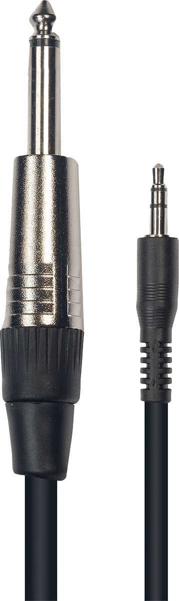 Cordon Jack Stéréo 3,5 Jack Mono 3 M