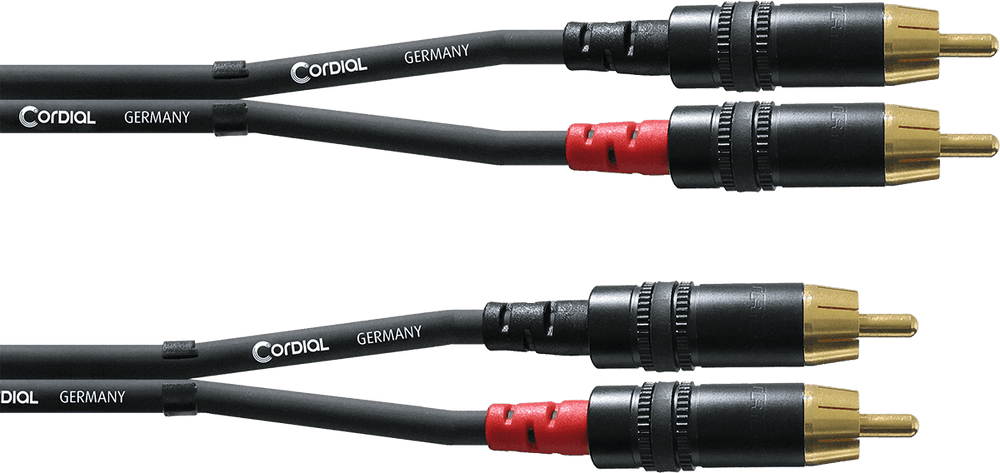 Câble Audio Double RCA 6 M