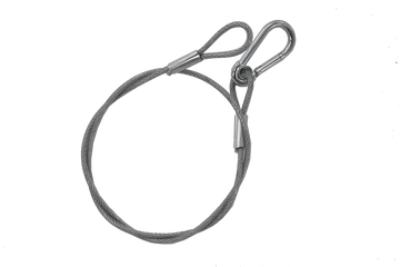 Élingue De Sécurité 4 mm 85 cm Argent