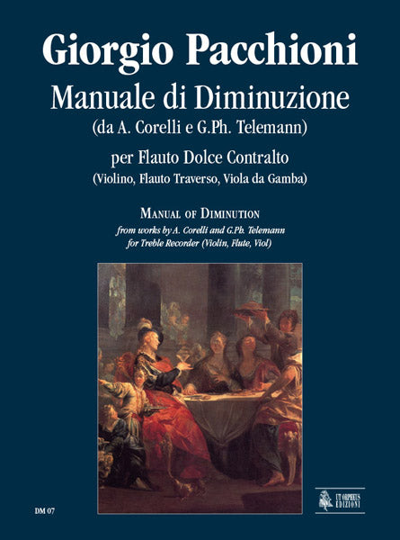 Ut Orpheus Pacchioni Giorgio - Manuale Di Diminuzione From Works By A. Corelli And G. PH. Telemann