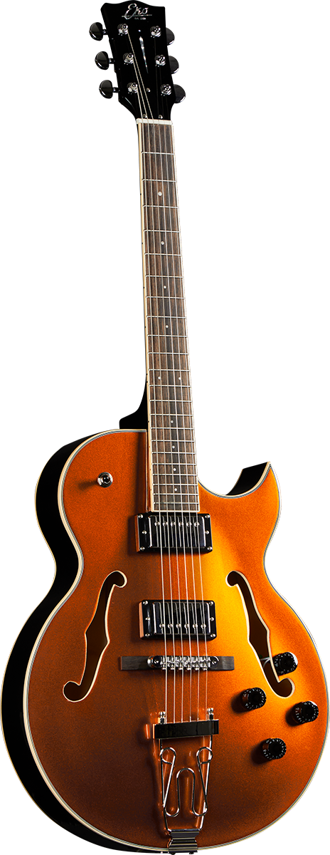 Jazz hollowbody single cut Gold