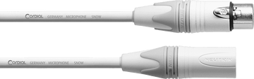 Câble Micro XLR 5 M Blanc