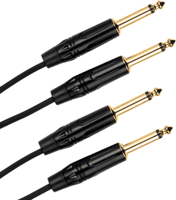 JUSTKEY2 Cable Audio 2xjack Mono 2M