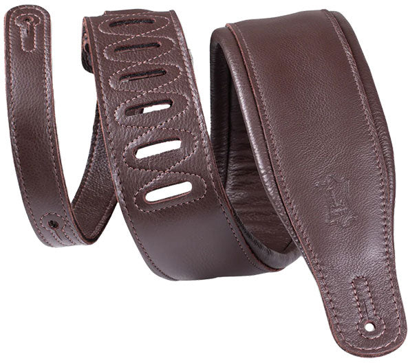 Levys Cuir Premium Rembourré 8,25cm - Dark Brown-Dark Brown