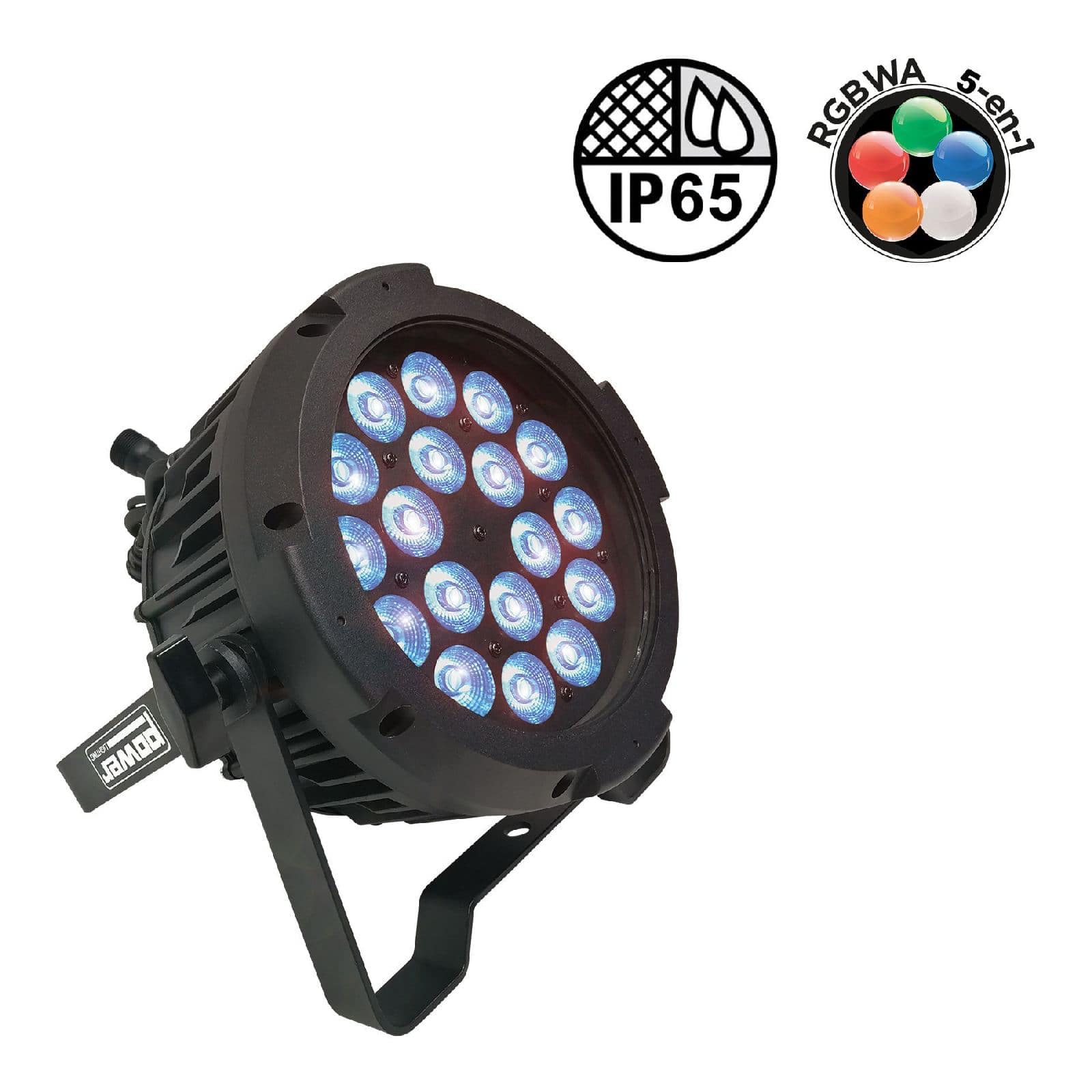 POWER LIGHTING VON SLIM 18x10W IP65 PENTA40