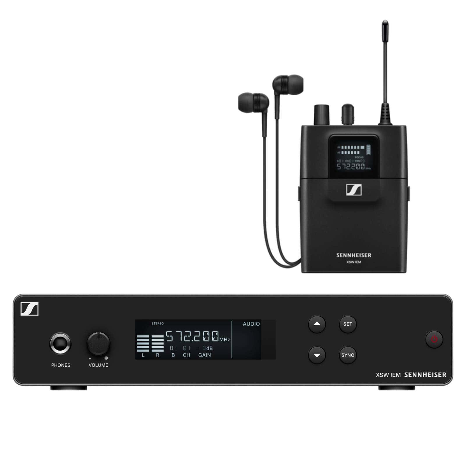 SENNHEISER XSW IEM SET (C : 662 - 686 MHZ)