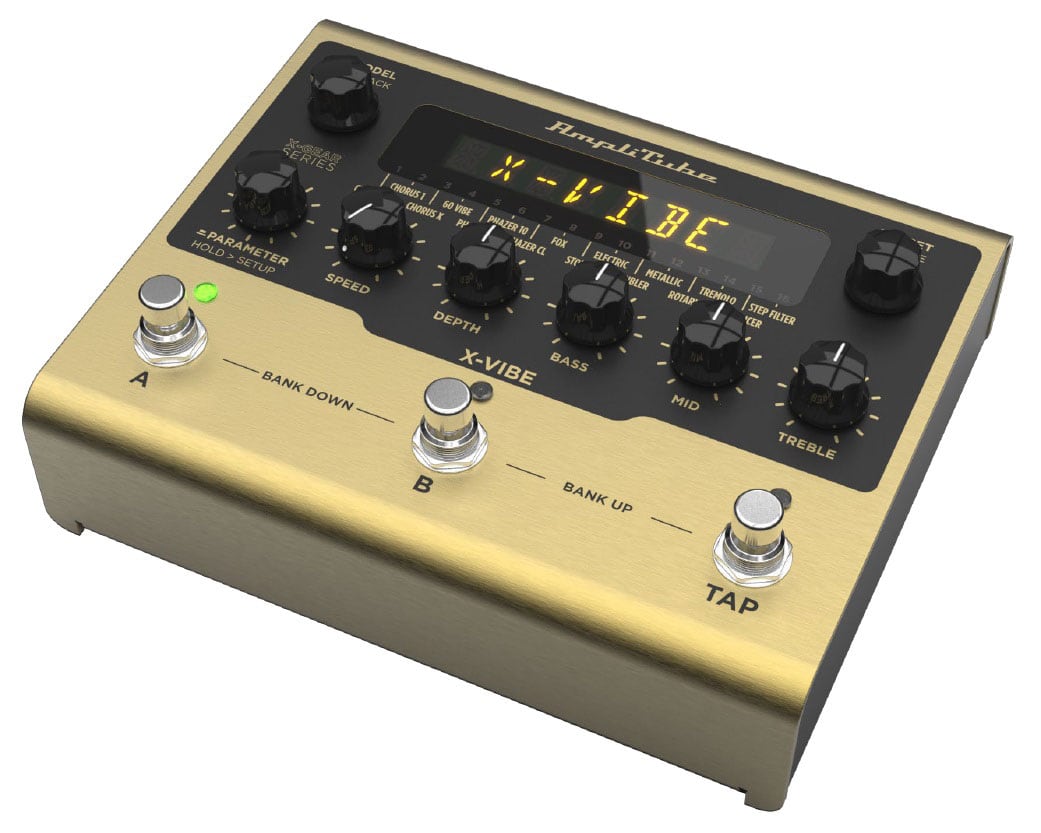 IK MULTIMEDIA X-VIBE - INSTRUMENT MODULATION PEDAL