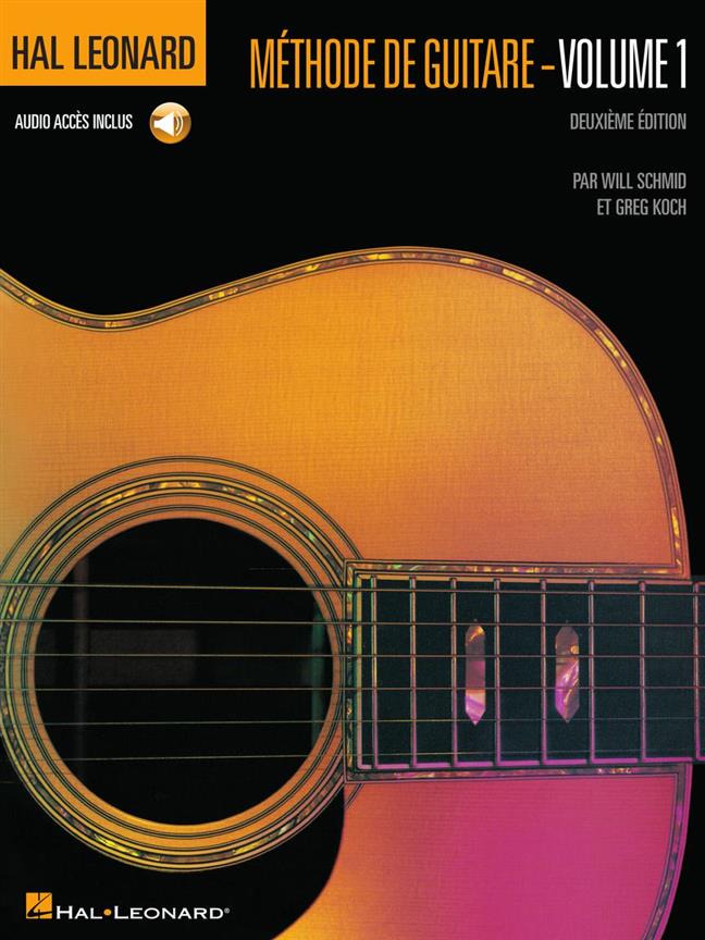 HAL LEONARD HAL LEONARD METHODE DE GUITARE EN FRANCAIS VOL.1 + AUDIO ONLINE