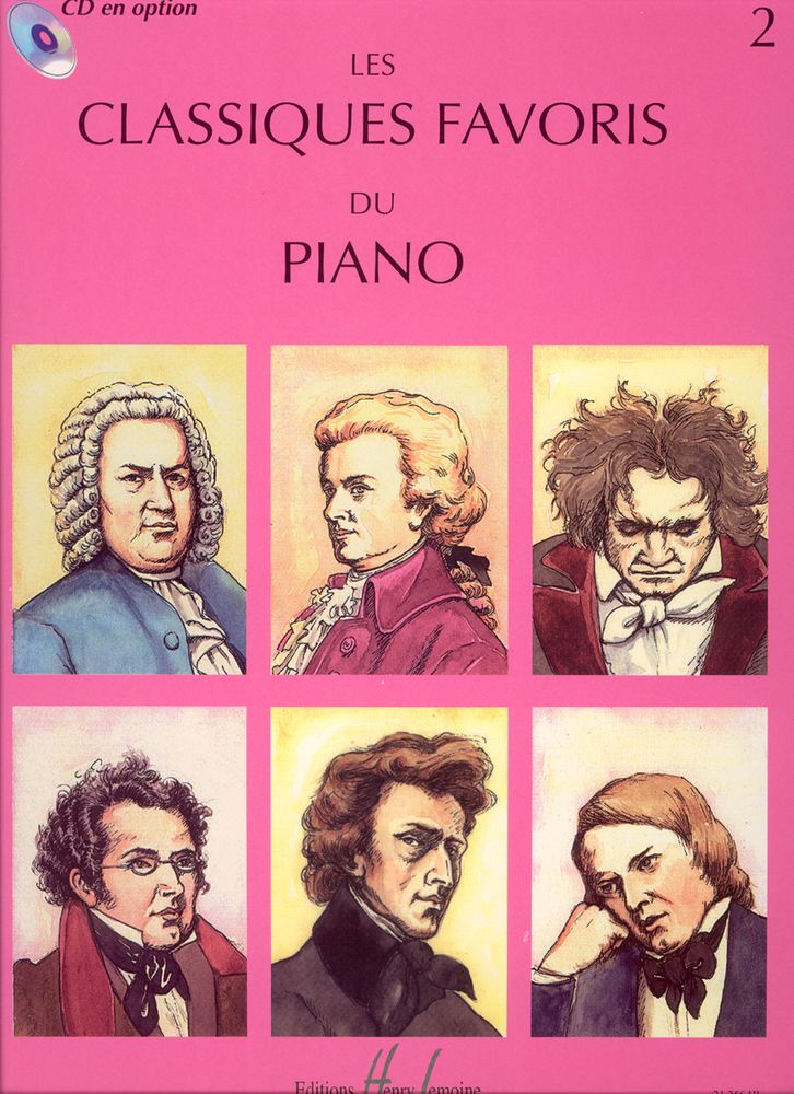 LEMOINE CLASSIQUES FAVORIS VOL.2 - PIANO