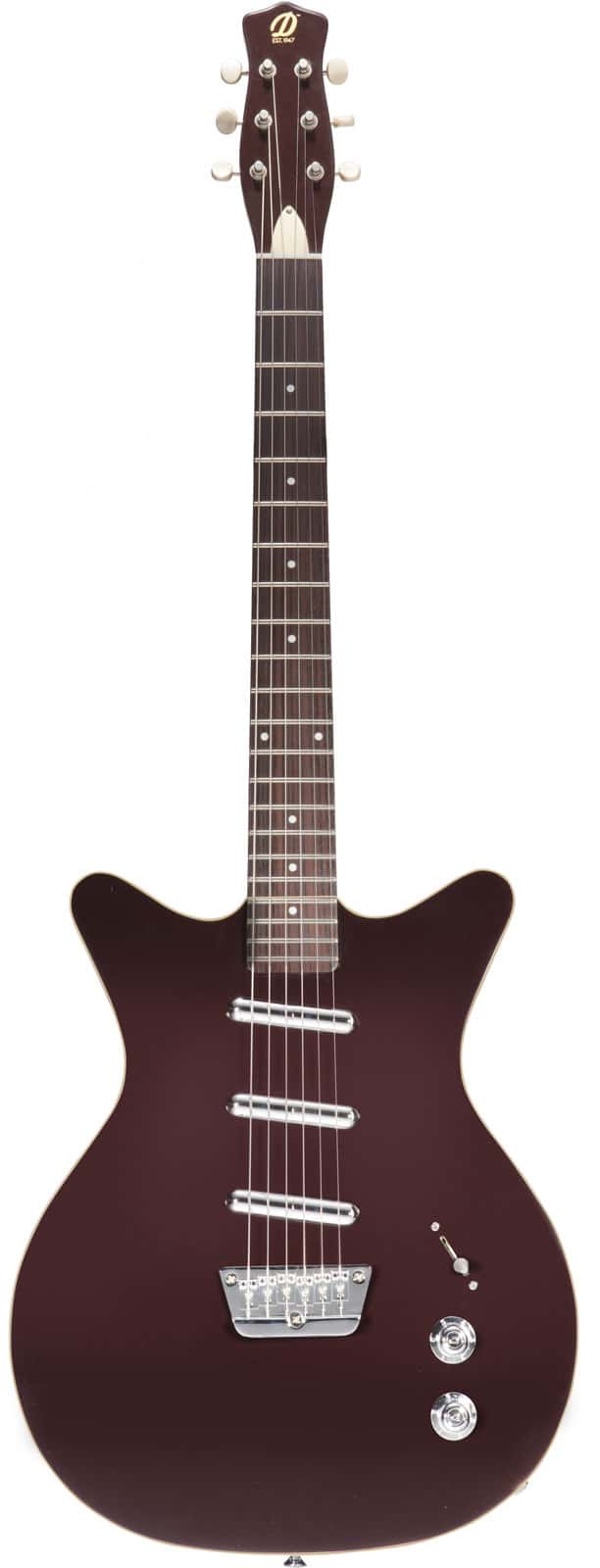 DANELECTRO 59 TRIPLE DIVINE DARK BURGUNDY