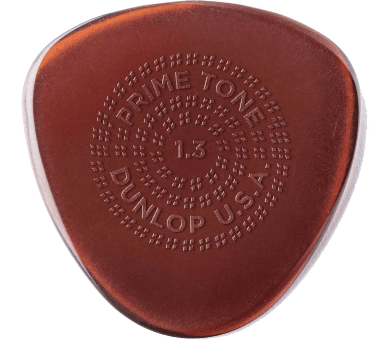 JIM DUNLOP MEDIATORS PRIMETONE SEMI-ROUND SEMI-ROUND PRIMETONE SEMI-ROUND GRIP 1.3MM X3