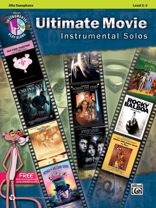 ALFRED PUBLISHING ULTIMATE MOVIE INSTRUMENTAL SOLOS - SAXOPHONE ALTO + AUDIO EN LIGNE 