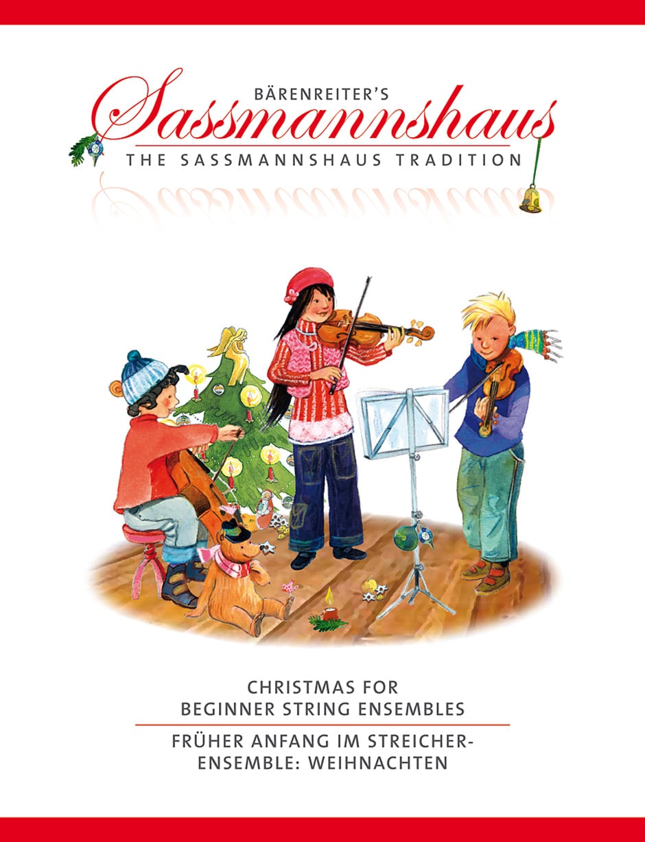 BARENREITER SASSMANNSHAUS - CHRISTMAS FOR BEGINNER STRING ENSEMBLES