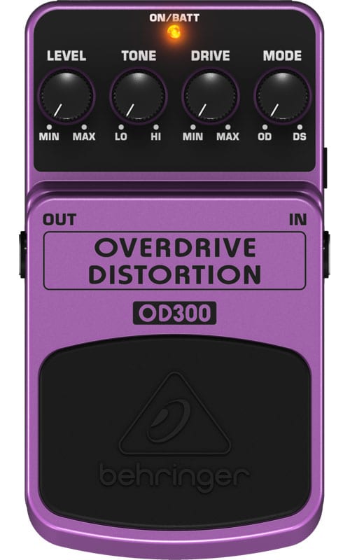 BEHRINGER OVERDRIVE/DISTORTION OD300