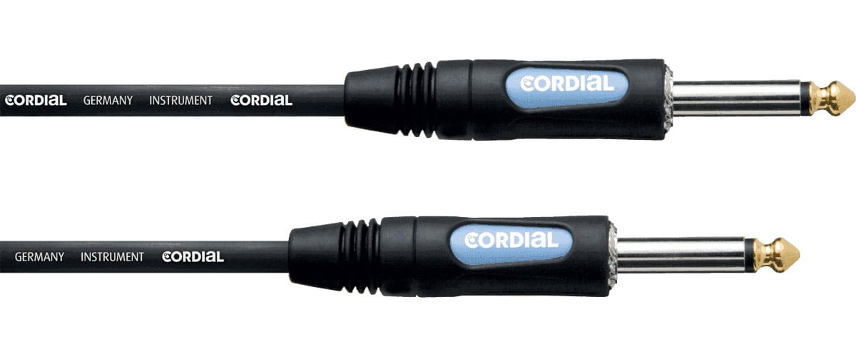 CORDIAL PATCH CABLE GUITAR JACK 30 CM