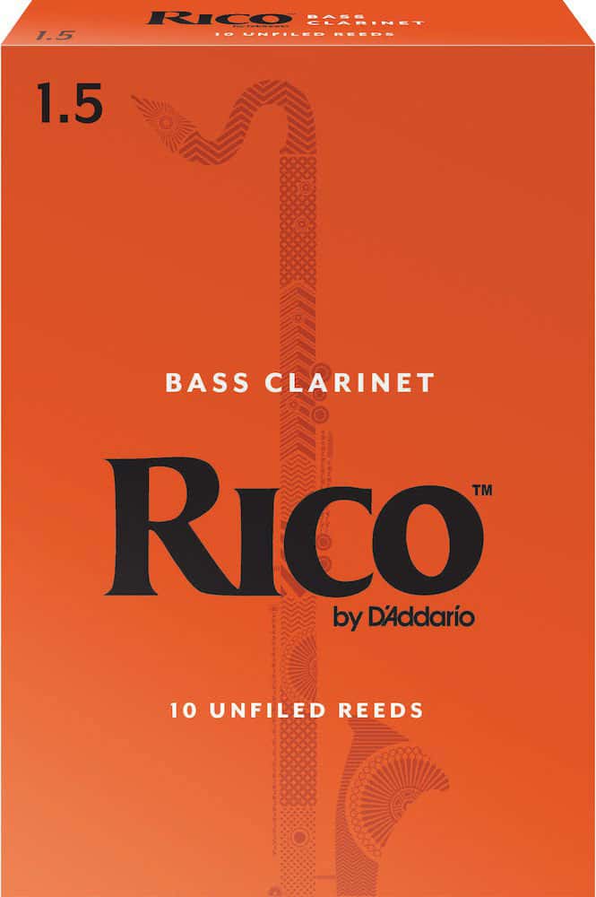 D'ADDARIO - RICO BASS-KLARINETTENBLTTER STRKE 15 10ER-PACKUNG