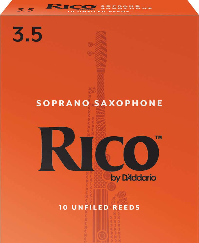 D'ADDARIO - RICO SOPRAN-SAXOPHONBLTTER STRKE 35 10ER-PACKUNG