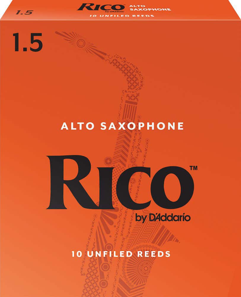 D'ADDARIO - RICO ALT-SAXOPHONBLTTER STRKE 15 10ER-PACKUNG