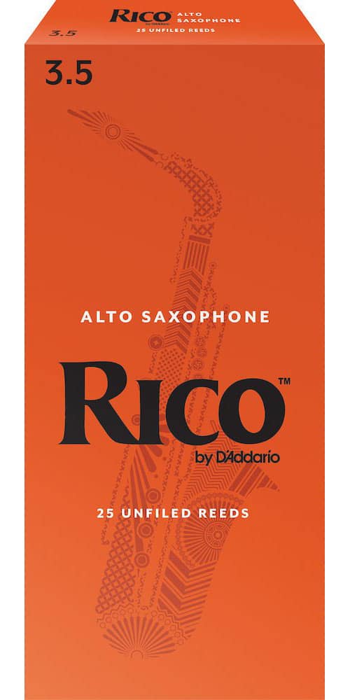 D'ADDARIO - RICO RJA2535 - RICO ALT-SAXOPHONE BLTTER, FORCE 3.5, BOX OF 25