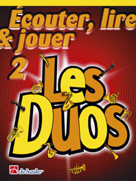 DEHASKE ECOUTER, LIRE ET JOUER - LES DUOS VOL.2 - SAXOPHONE TENOR, SOPRANO