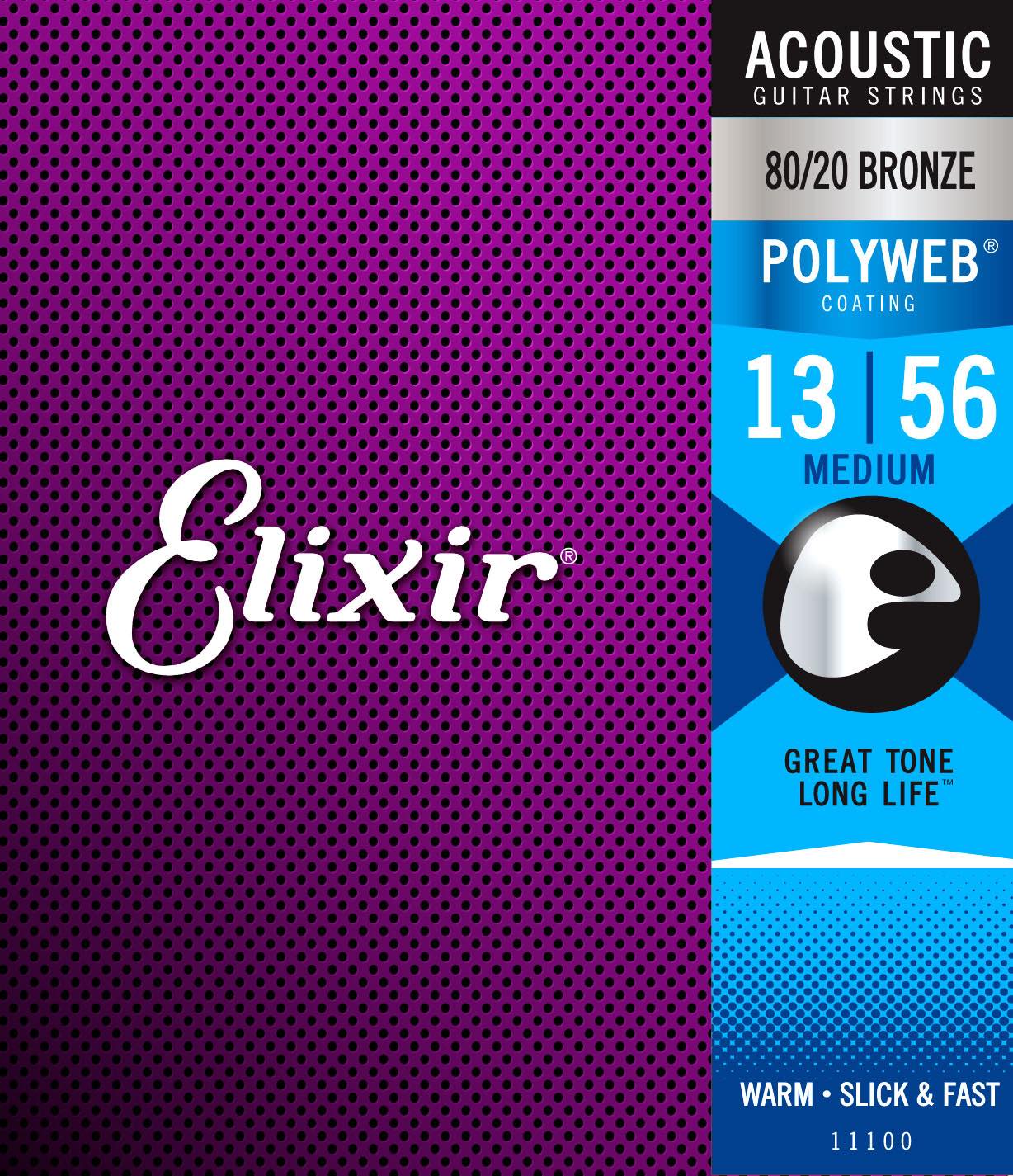 ELIXIR ACOUSTIC POLYWEB MEDIUM 13 17 26 35 45 56