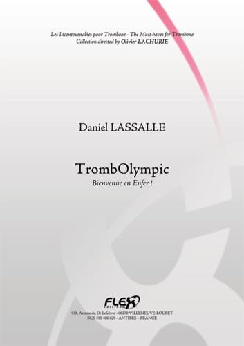 FLEX EDITIONS LASSALLE D. - METHOD TROMBOLYMPIC - WELCOME TO HELL! - SOLO TROMBONE