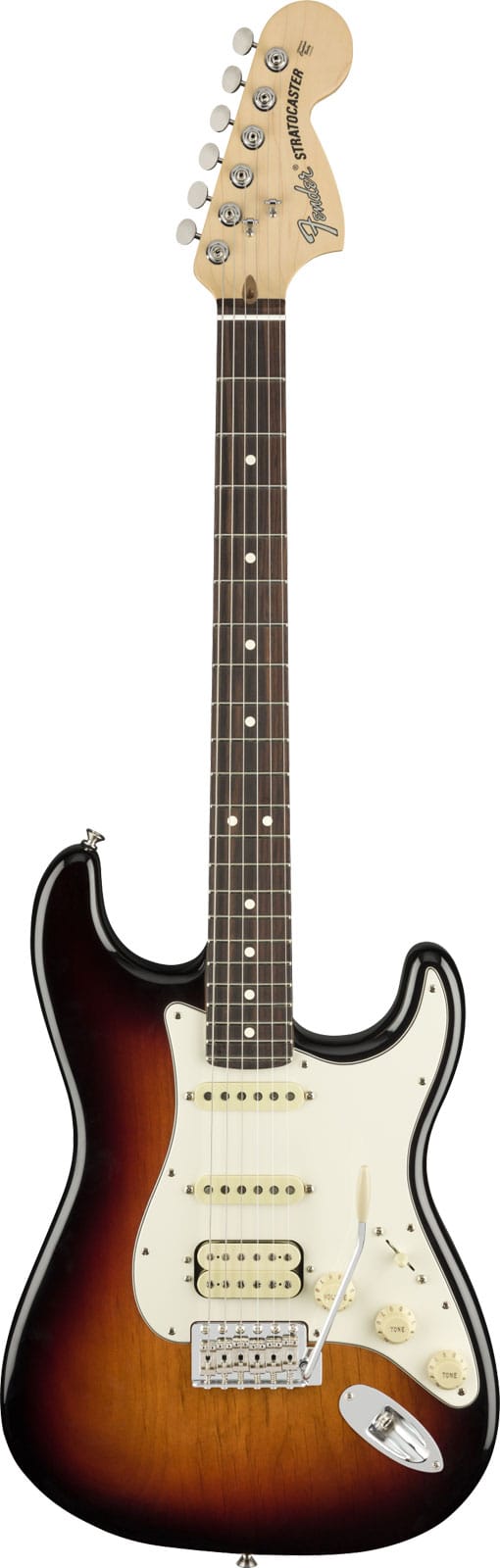 FENDER AMERICAN PERFORMER STRATOCASTER HSS RW, 3-COLOR SUNBURST