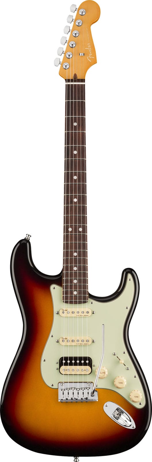 FENDER AMERICAN ULTRA STRATOCASTER HSS RW, ULTRABURST