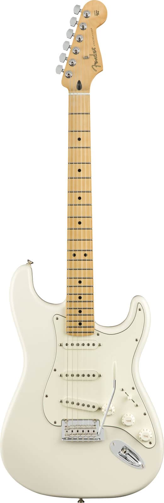 FENDER MEXICAN PLAYER STRATOCASTER MN, POLAR WHITE - REFURBISHED